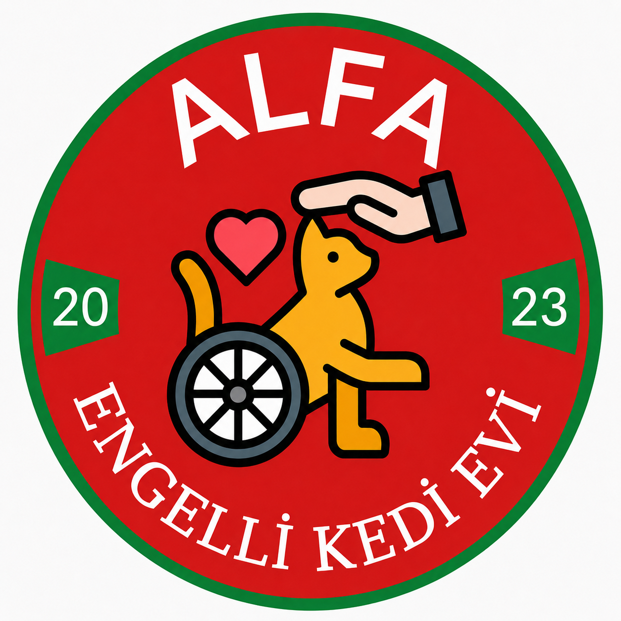 Alfa Derneği Engelli Kedi Evi logosu